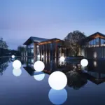Waterproof patio globe light