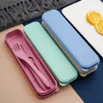Wheat and straw eco friendly cutlery setscutleryliving simply house