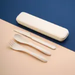 Wheat and straw eco friendly cutlery setscutleryliving simply house