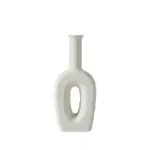 White ceramic vase