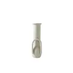 White ceramic vase