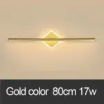 White gold bathroom vanity mirror lamp light