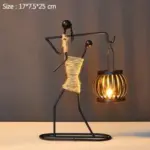 Wickedafstore c handmade figurines metal candlesticks