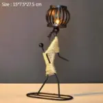 Wickedafstore e handmade figurines metal candlesticks