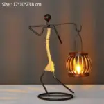Wickedafstore f handmade figurines metal candlesticks
