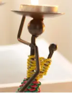Wickedafstore handmade figurines metal candlesticks