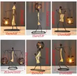 Wickedafstore handmade figurines metal candlesticks