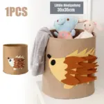 Wild animal toy storage basket