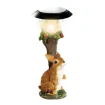 Wildlight aussen deko leuchte tierform wetterfest led lampe fuer garten xlumina