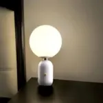 Winterglo skandinavisch design moderne tischlampe led nachttischlampe xlumina