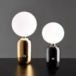 Winterglo skandinavisch design moderne tischlampe led nachttischlampe xlumina