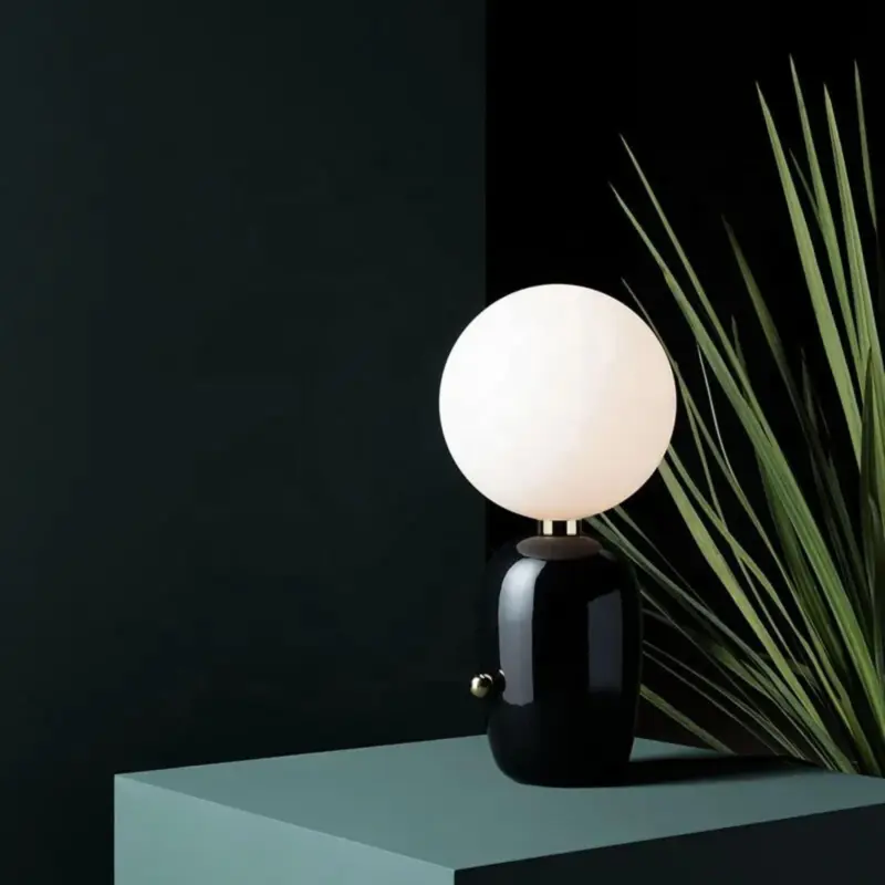 Winterglo skandinavisch design moderne tischlampe led nachttischlampe xlumina