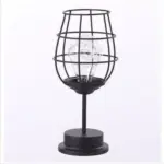 Wire design table lamps patchandbagel