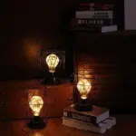 Wire design table lamps patchandbagel