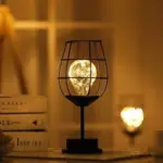 Wire design table lamps patchandbagel