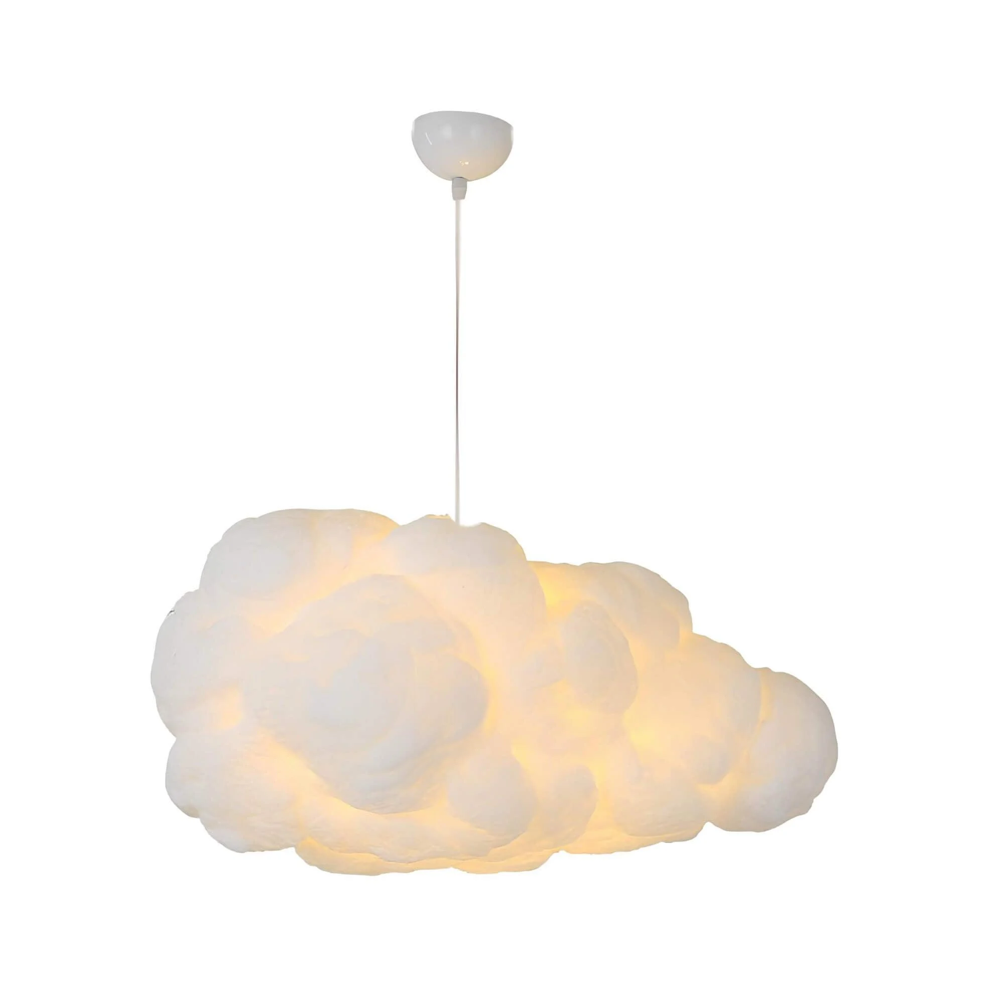 Witte Haengelampe 2 Lampenschirme Weiss Deckenleuchte Modern Stilvoll Wohnzimmer Xlumina