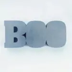 Wooden 3d halloween letter shaped led light holiday decor apparel dailysale