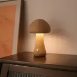 Wooden cute mushroom with touch sensor led night light patchandbagel 950479 367812ae ec6d 47eb a549 a414f2322545