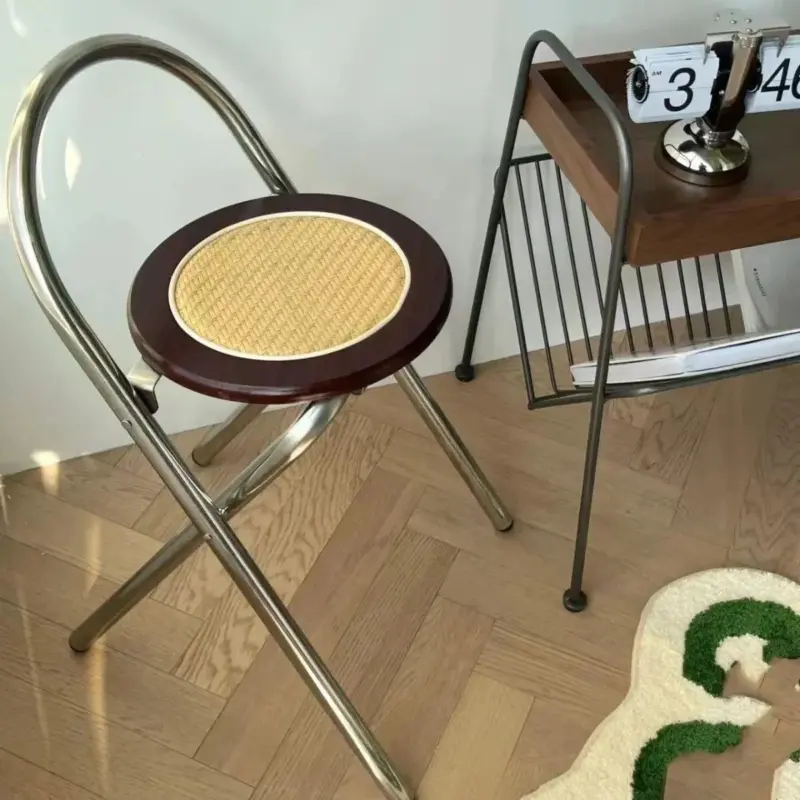 Wooden dining room folding chair