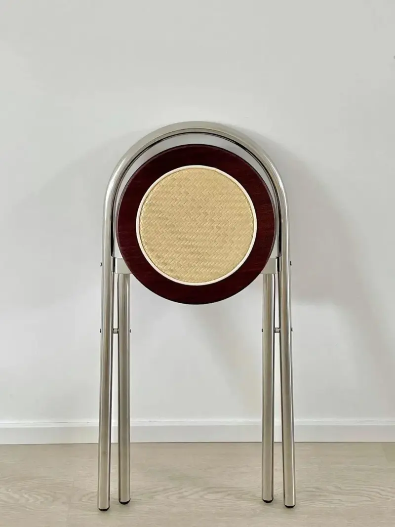 Wooden dining room folding chair