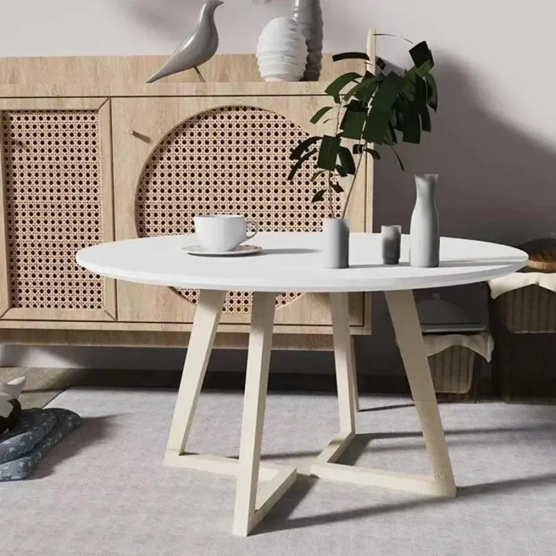 Wooden living room coffee table