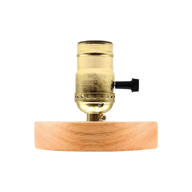 Woodwhimsy retro holzlampe naturholz led dekoration xlumina11