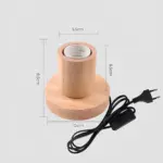 Woodwhimsy retro holzlampe naturholz led dekoration xlumina2