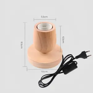 Homeko - Retro wooden lamp