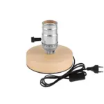 Woodwhimsy retro holzlampe naturholz led dekoration xlumina9