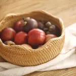 Woven kitchen basketkitchenliving simply house