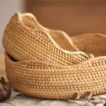 Woven kitchen basketkitchenliving simply house