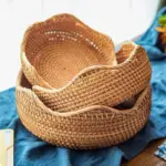 Woven kitchen basketkitchenliving simply house