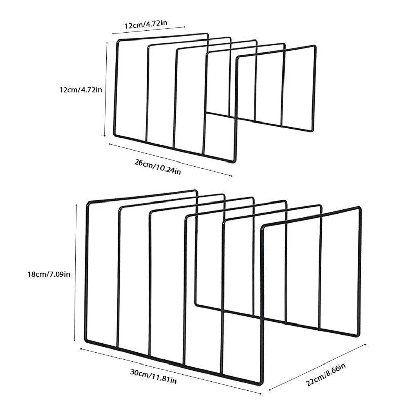 Wrought Iron Book Record Storage Stand 213626