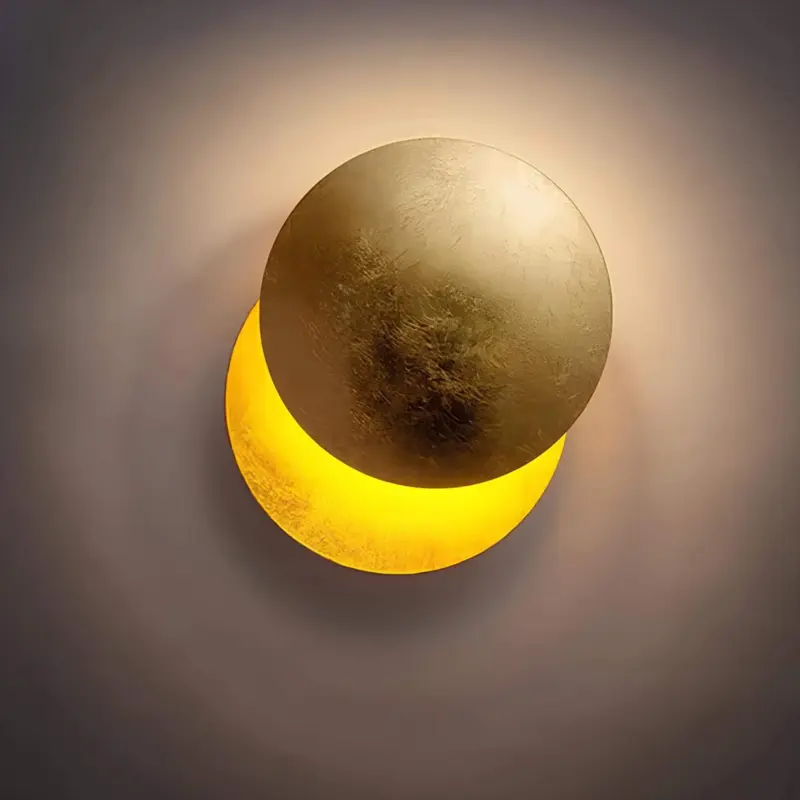 XLumina 360 grad drehbare led wandlampe eclipse design warmweiss energiesparend modern