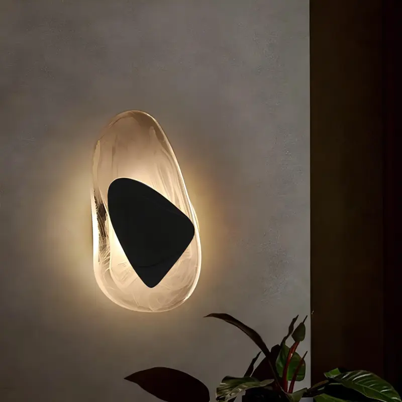 XLumina moderne kristall wandlampe wohnzimmer elegant beleuchtung luxus design