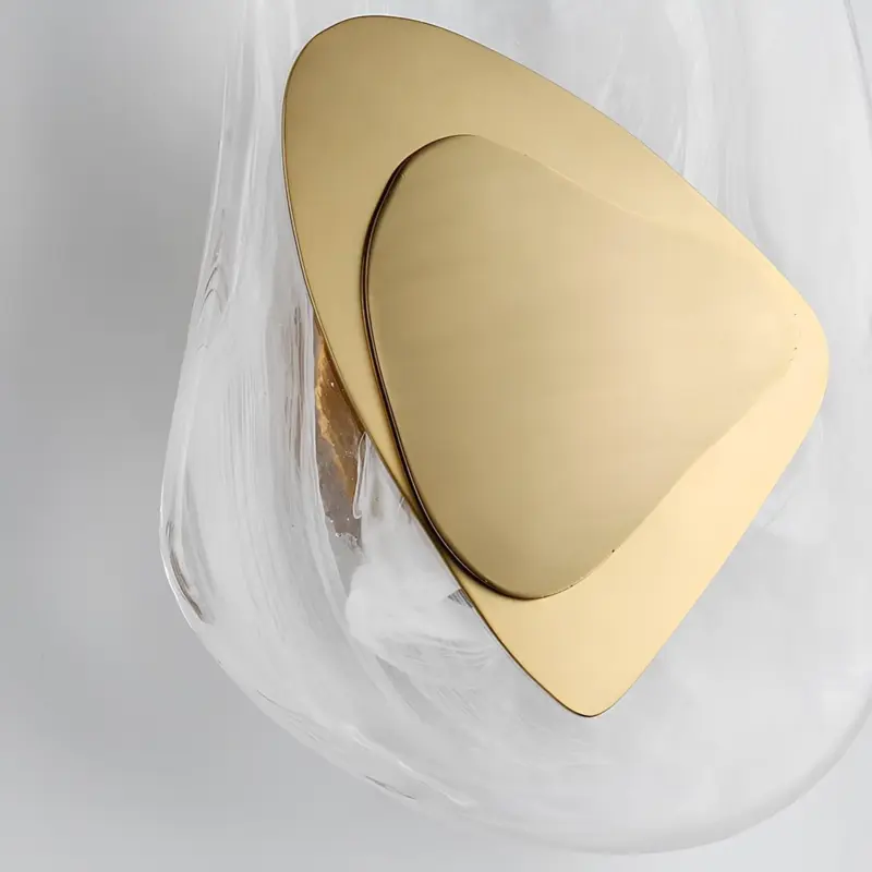 XLumina moderne kristall wandlampe wohnzimmer elegant beleuchtung luxus design