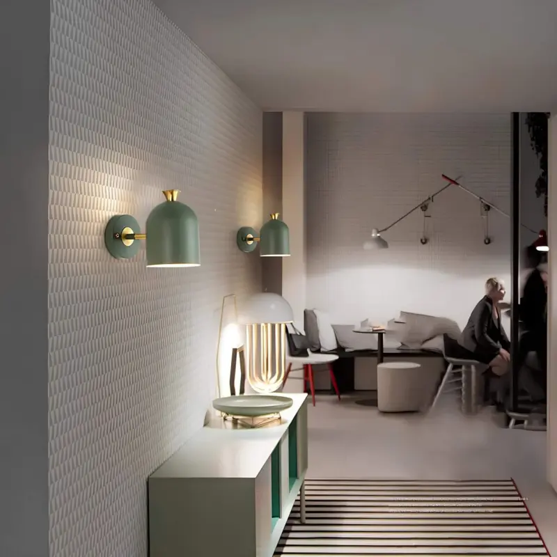 XLumina moderne metall wandlampe zylinderdesign e27 beleuchtung dekorativ