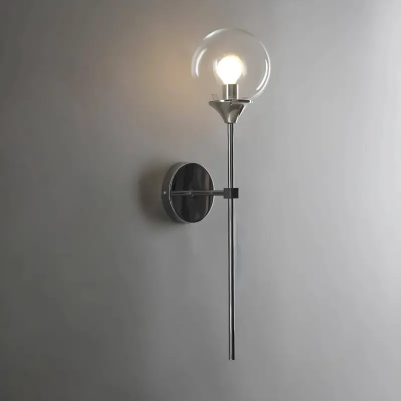 XLumina skandinavische glas wandlampe modern minimalistisch wohnzimmer schlafzimmer wohnambiente