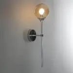 XLumina skandinavische glas wandlampe modern minimalistisch wohnzimmer schlafzimmer wohnambiente
