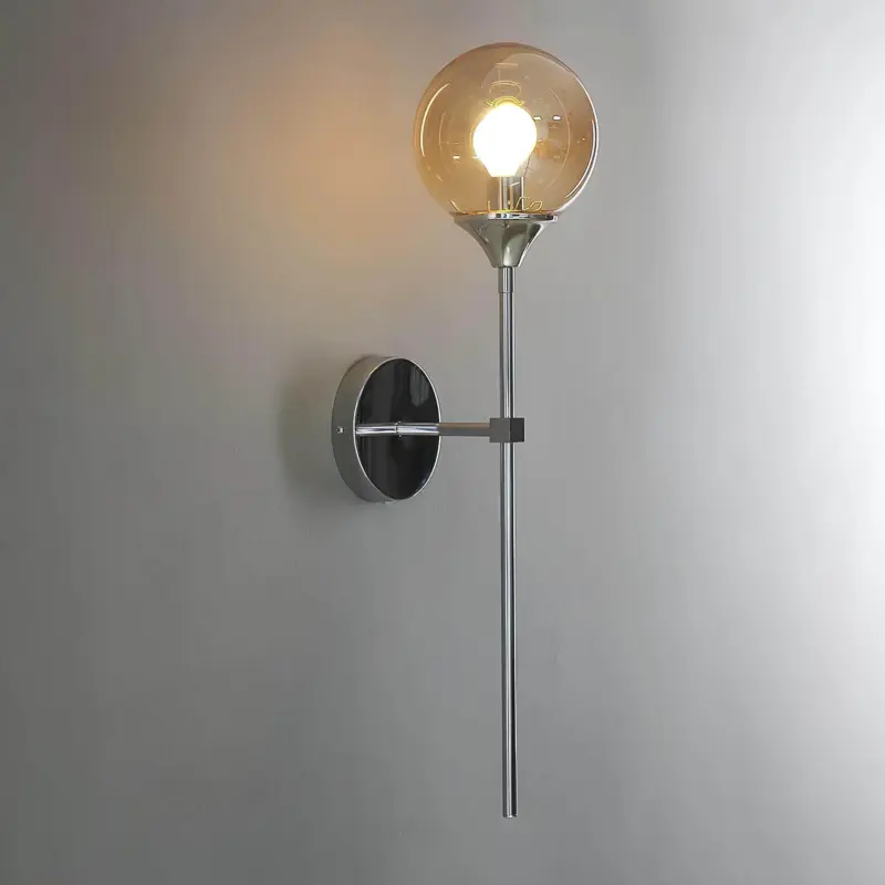 XLumina skandinavische glas wandlampe modern minimalistisch wohnzimmer schlafzimmer wohnambiente