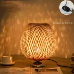 XLumina vintage bambus tischlampe natur handgefertigt e27 modern wohnzimmer 9 97e7d46b 06f3 40ee b6b3 ec19d033febe
