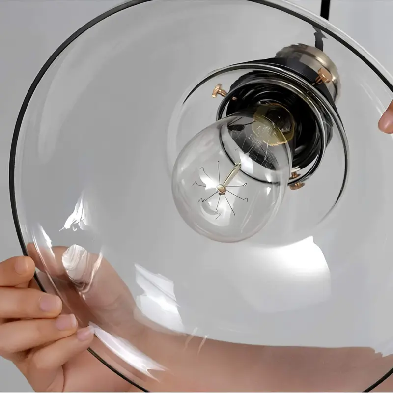 XLumina vintage skandinavische haengeleuchte aluminium e27 zeitlos modern wohnen