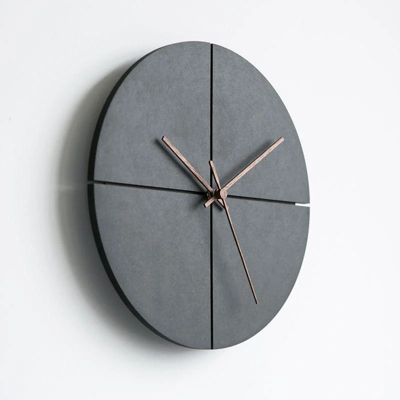 Xqhumoderne Minimalistische Amerikaanse Stijl Wandklok Woonkamer Creative Art Gepersonaliseerde Wandklok Huishoudelijke Stille Muur Horloge