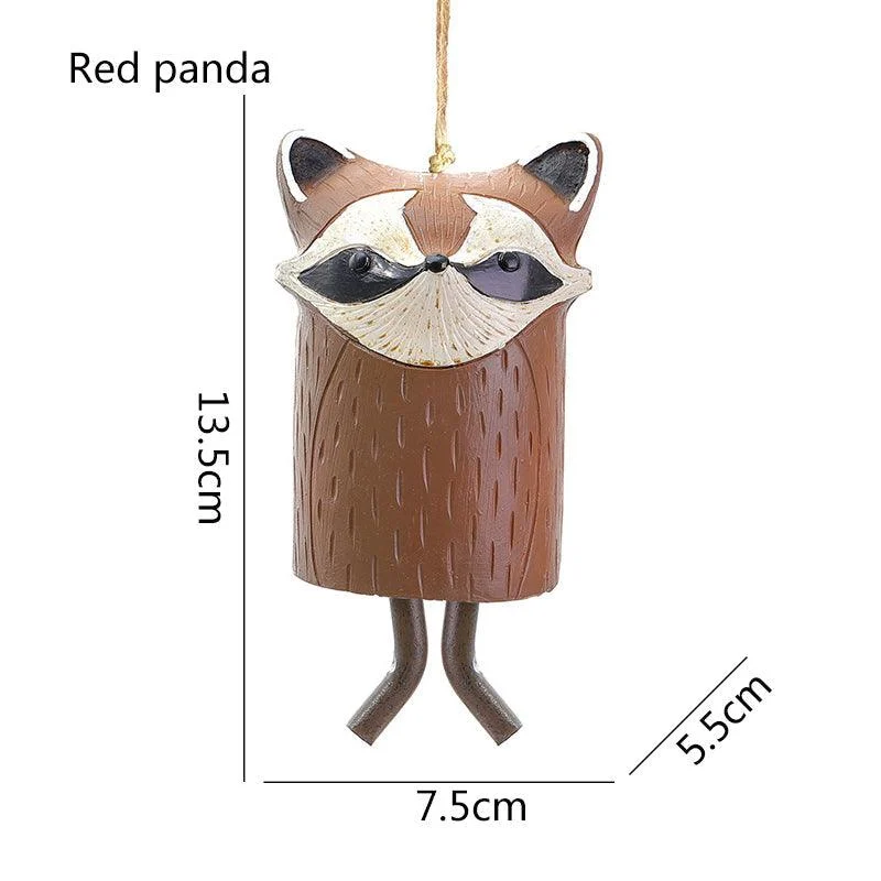 Vintage Resin Animal Rustic Wind Chimes - ISTANBULLU LTD