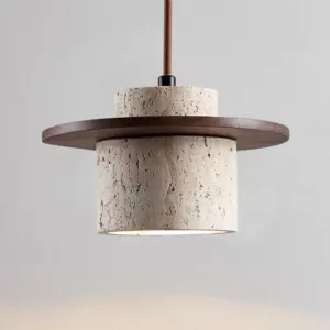 TRAVERTINE Pendant Lamp – Luxury Natural Stone Lighting