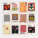Yayoi kusama museum abstract art poster
