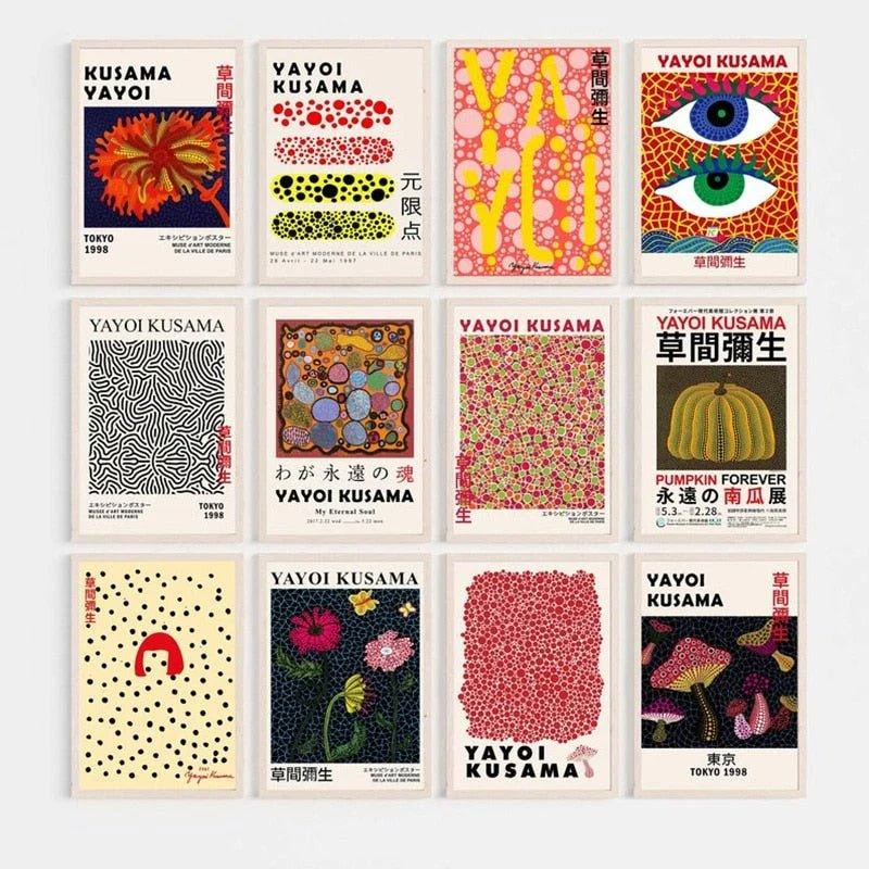 Yayoi Kusama Museum Abstract Art Poster 146430