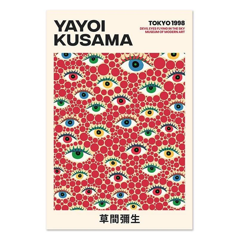 Yayoi Kusama Museum Abstract Art Poster 628510