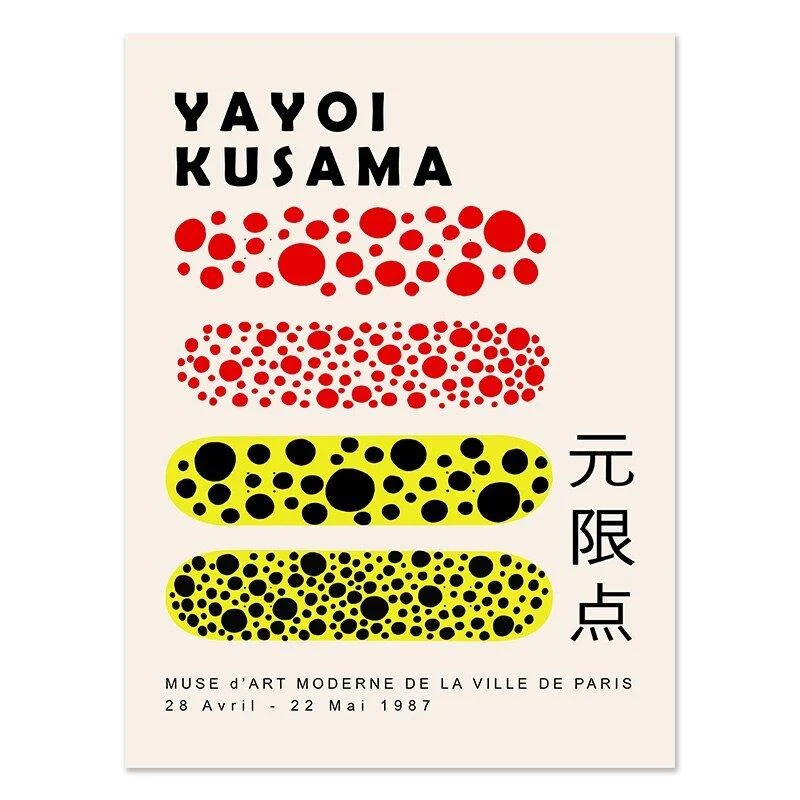 Yayoi Kusama Museum Abstract Art Poster 958440