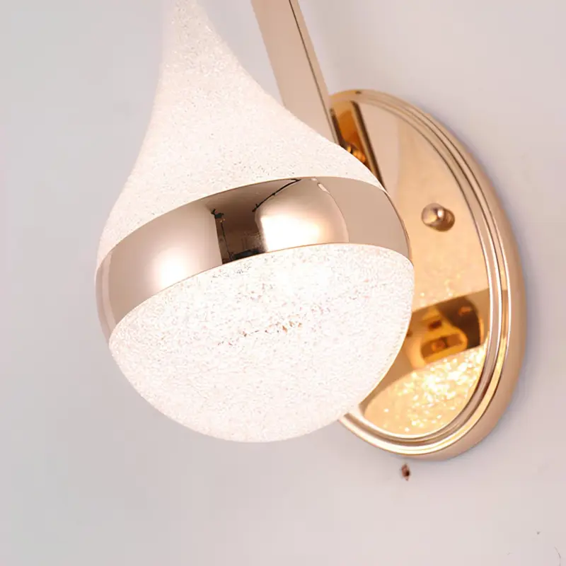 Zenolicht moderne led wandlampe tropfenform warmweiss energiesparend xlumina